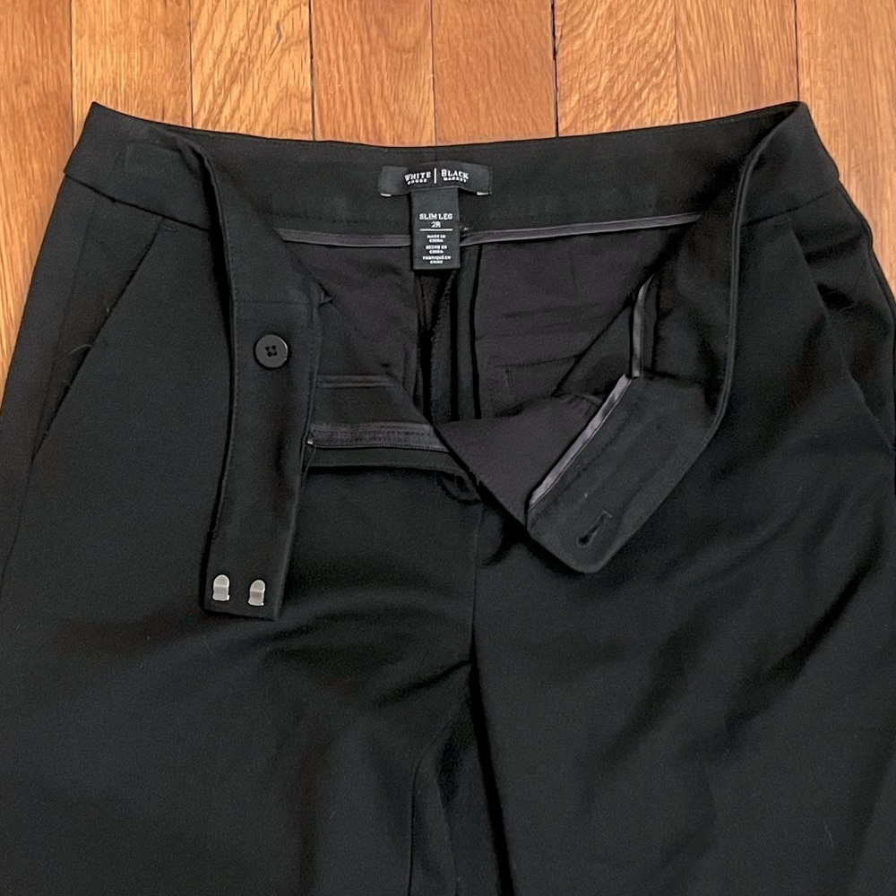 White House Black Market pants - slim leg 2R